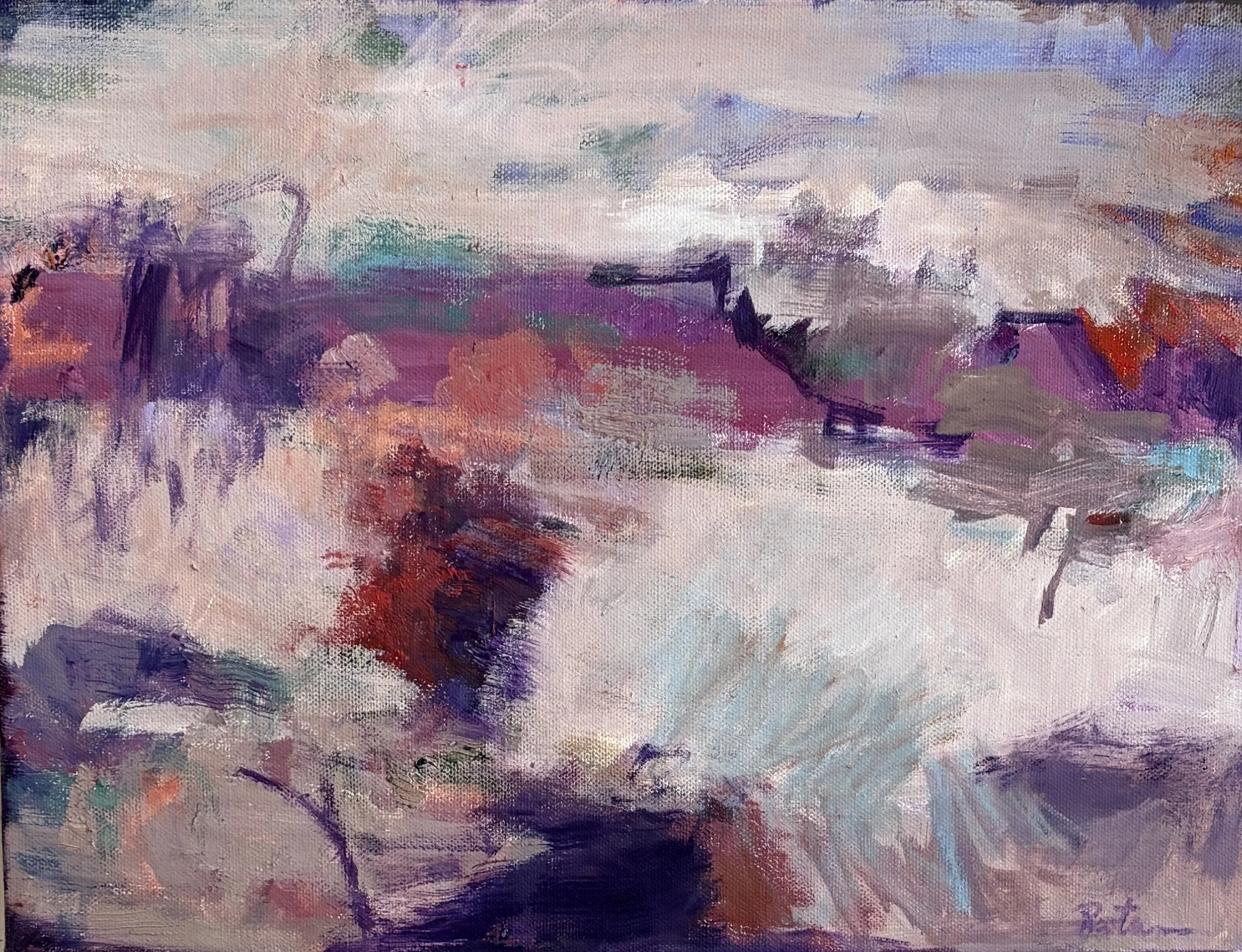 Fissures and Falls 12 x 16