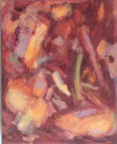 Twigs, oil on canvas, 30 x 24