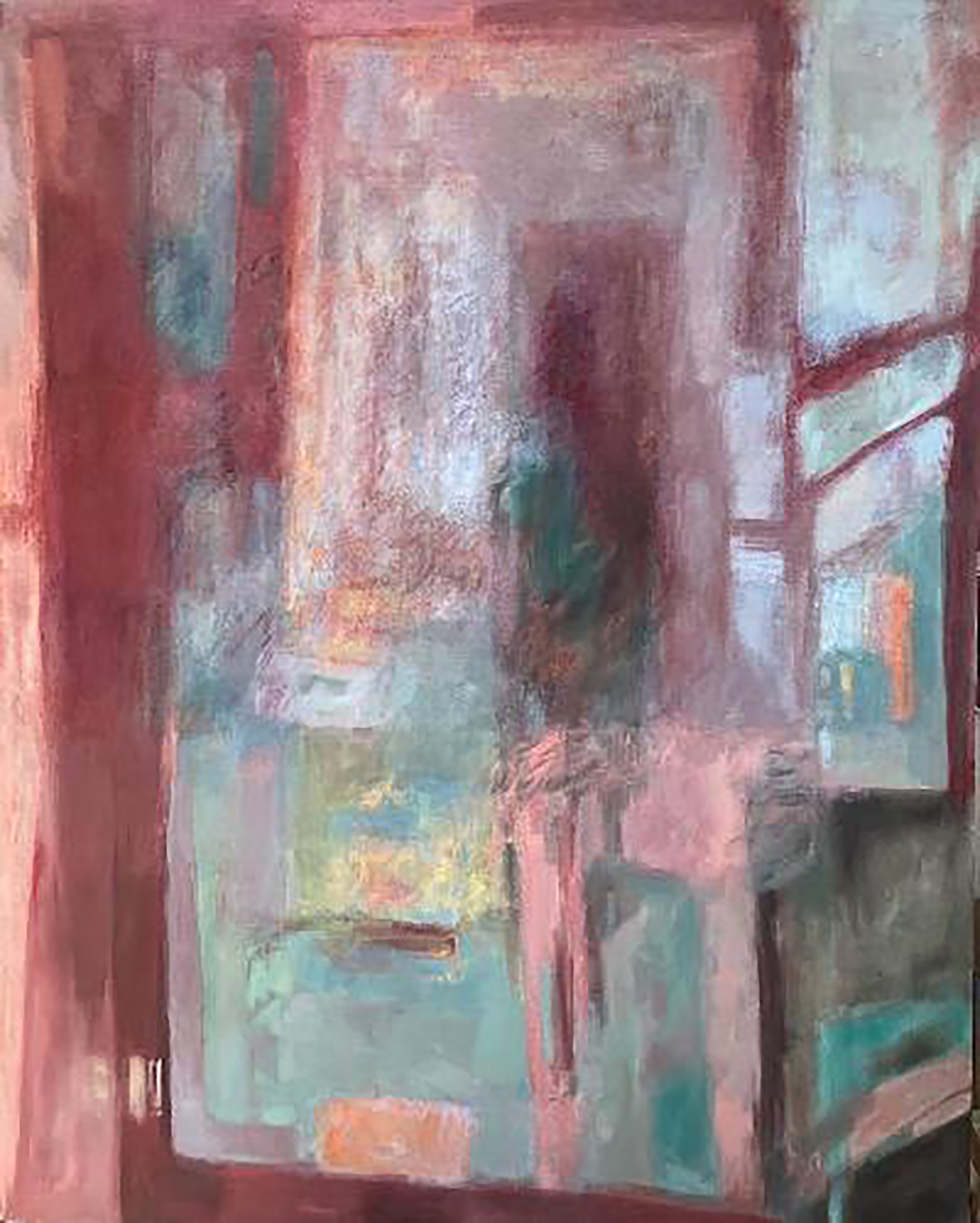 Glimmer, oil on canvas, 60 x 48