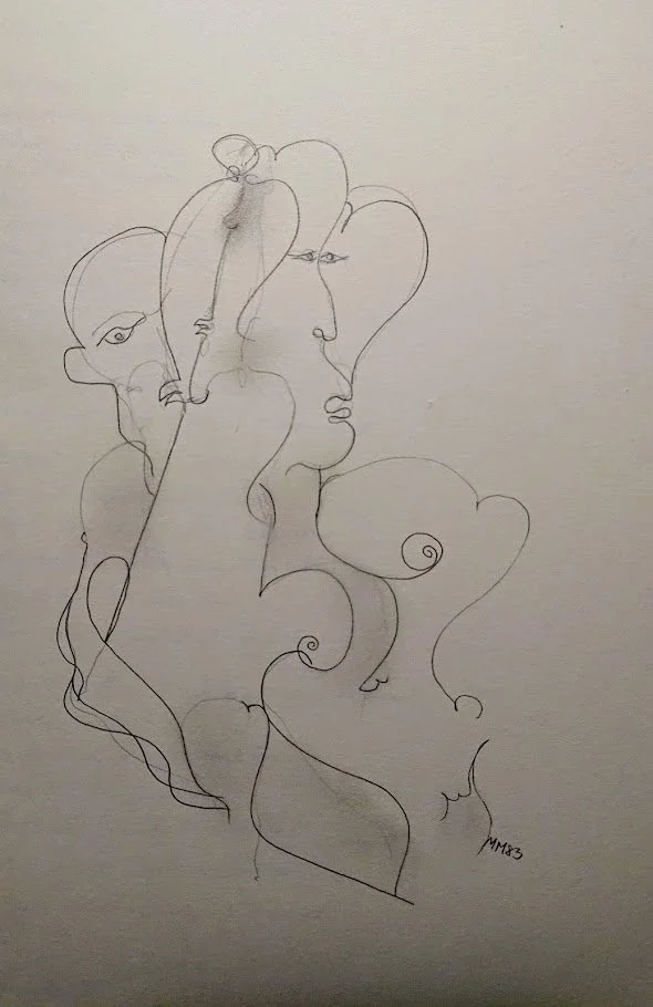 Aus meinem 2. privaten Buch -Texte und Originalzeichnungen