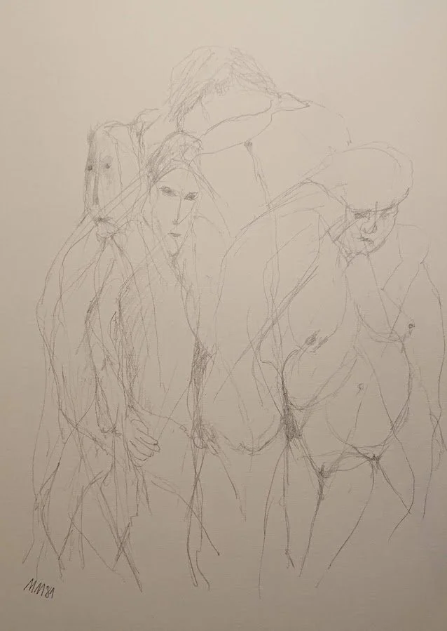 Aus meinem 2. privaten Buch -Texte und Originalzeichnungen