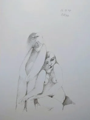 Aus meinem 1. privaten Buch -Texte und Zeichnungen-