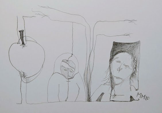 Aus meinem 1. privaten Buch - Texte und Zeichnungen-