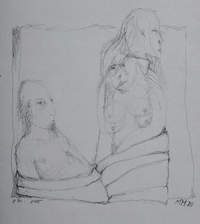 Aus meinem 1. privaten Buch -Texte und Zeichnungen-