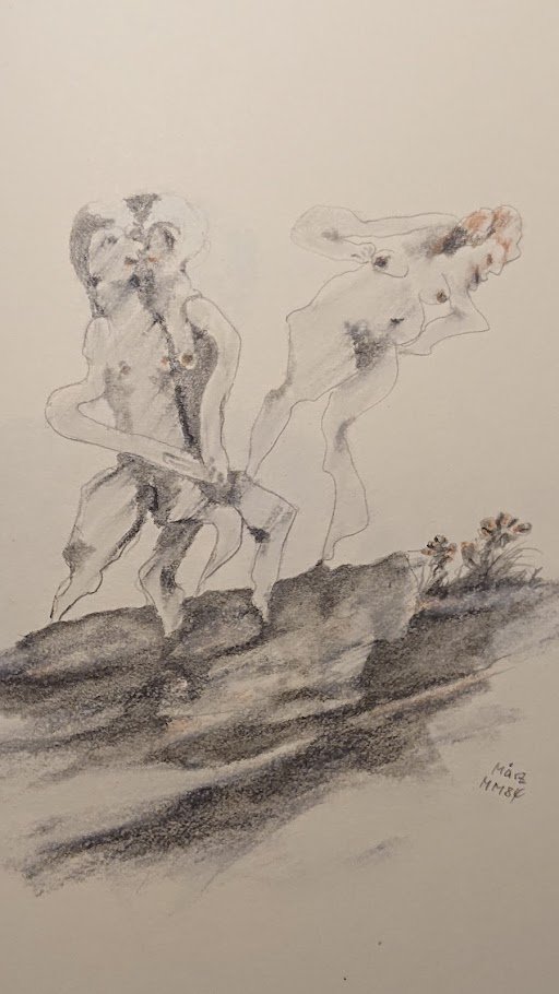 Aus meinem 2. privaten Buch -Texte und Originalzeichnungen