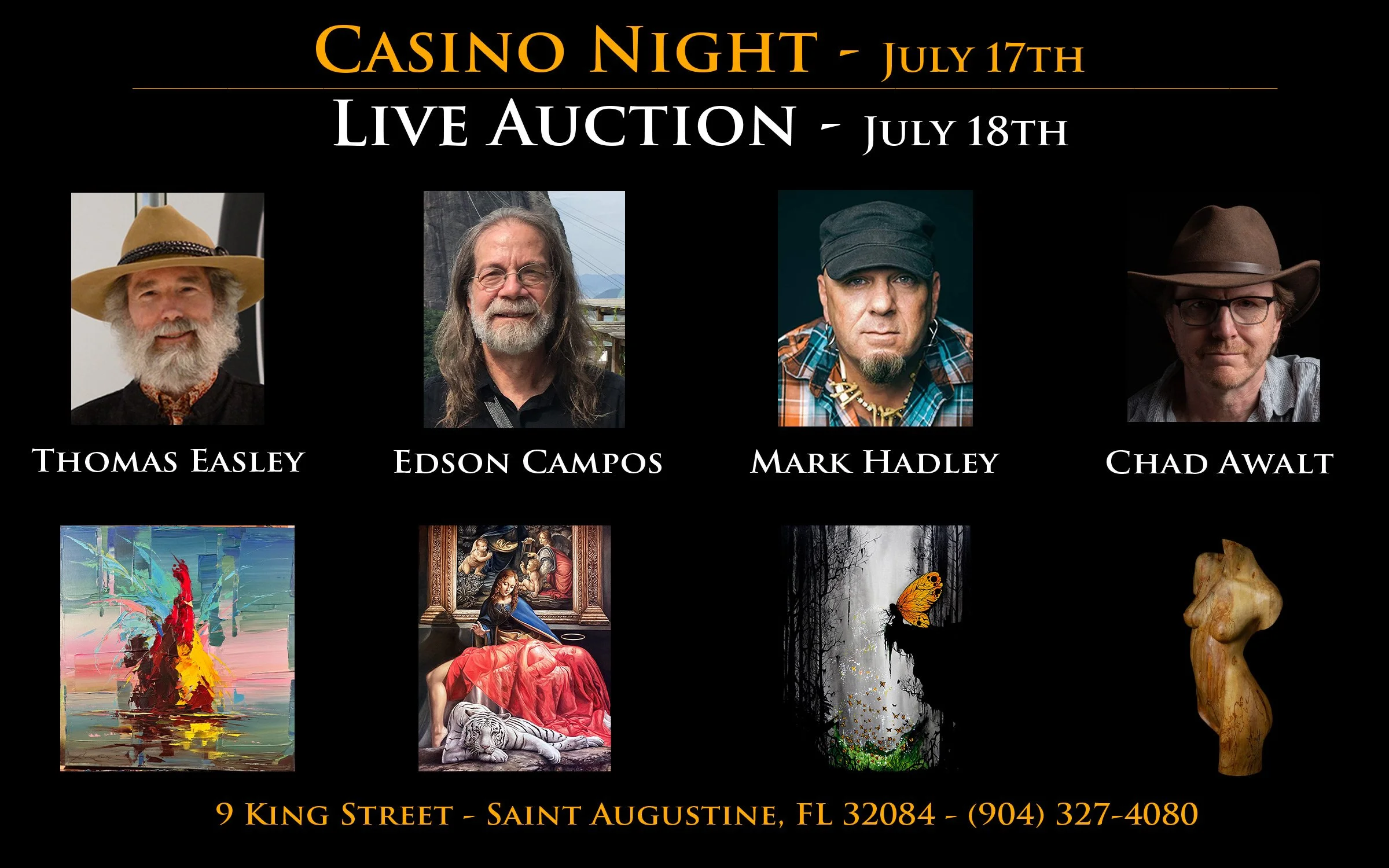 July 2026 - Casino Night &amp; Live Auction