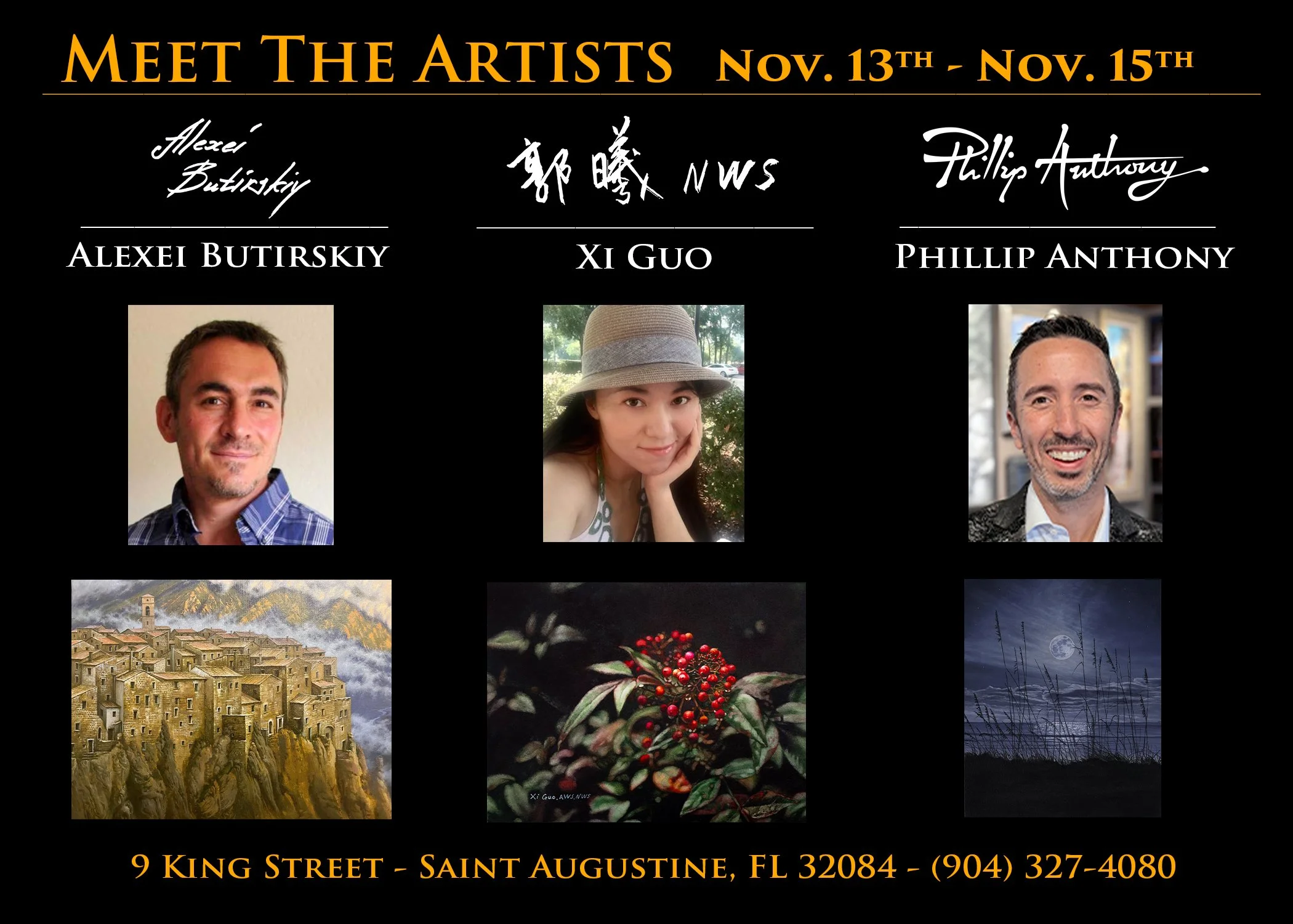November 2026 - Meet The Artists