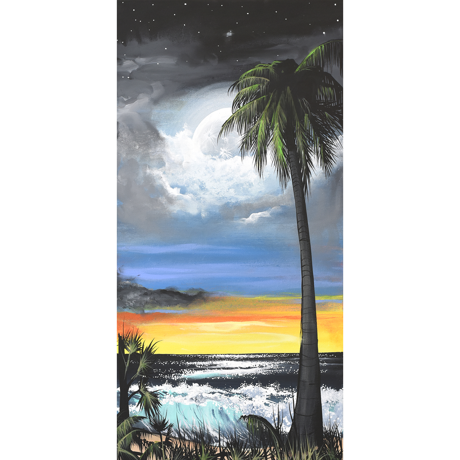 Sunset Waves