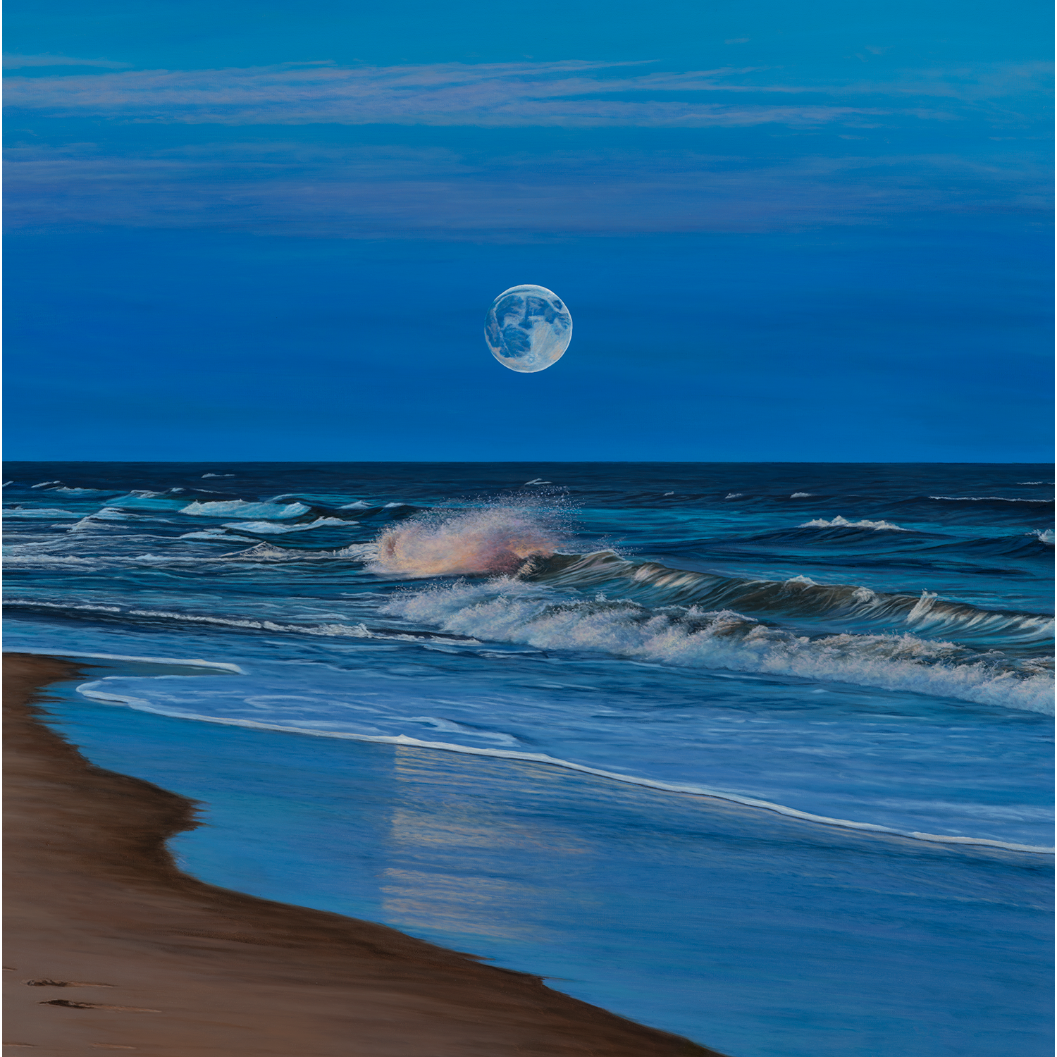 When The Moon Kisses The Ocean