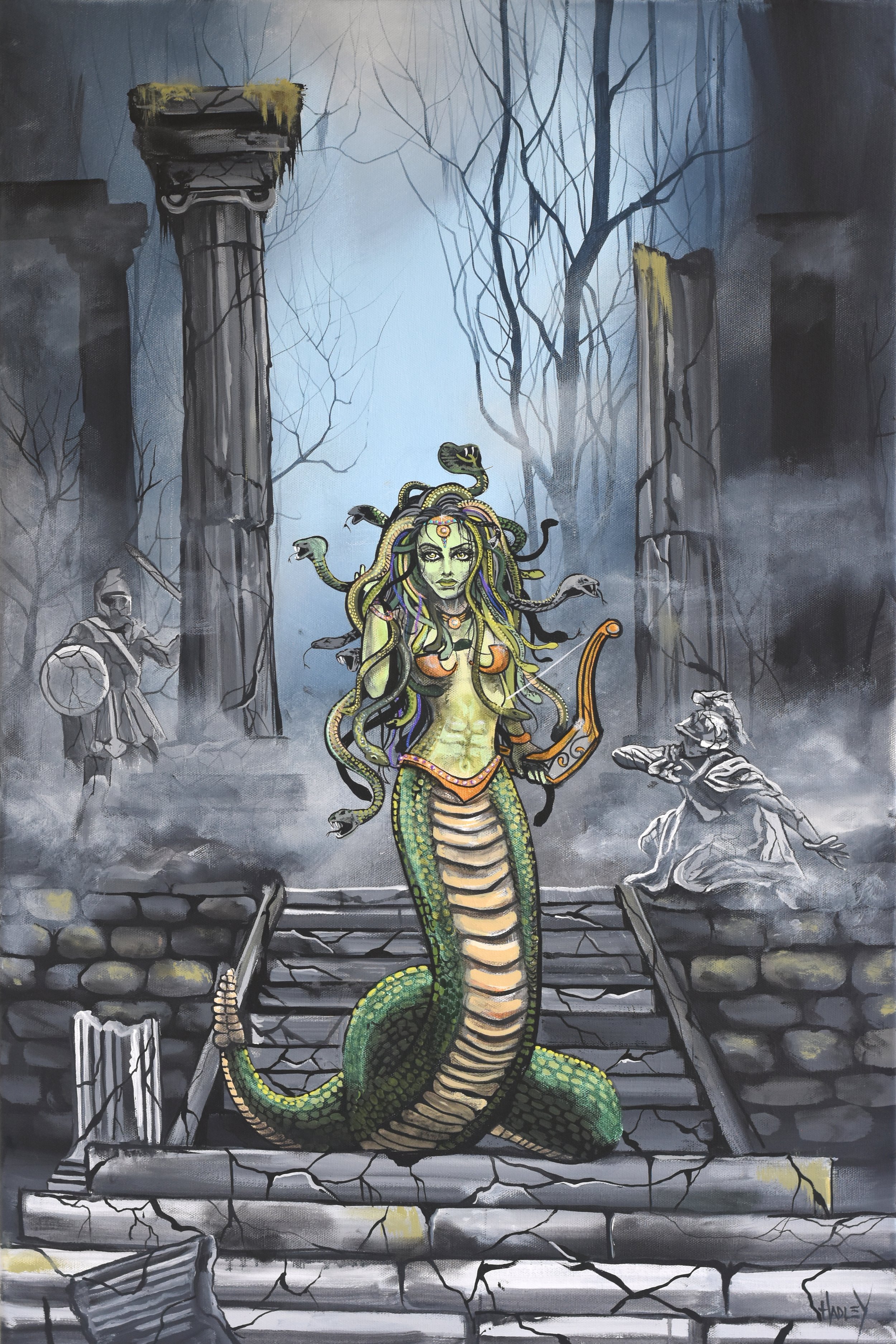 "Medusa" 12x18 Giclee.jpg