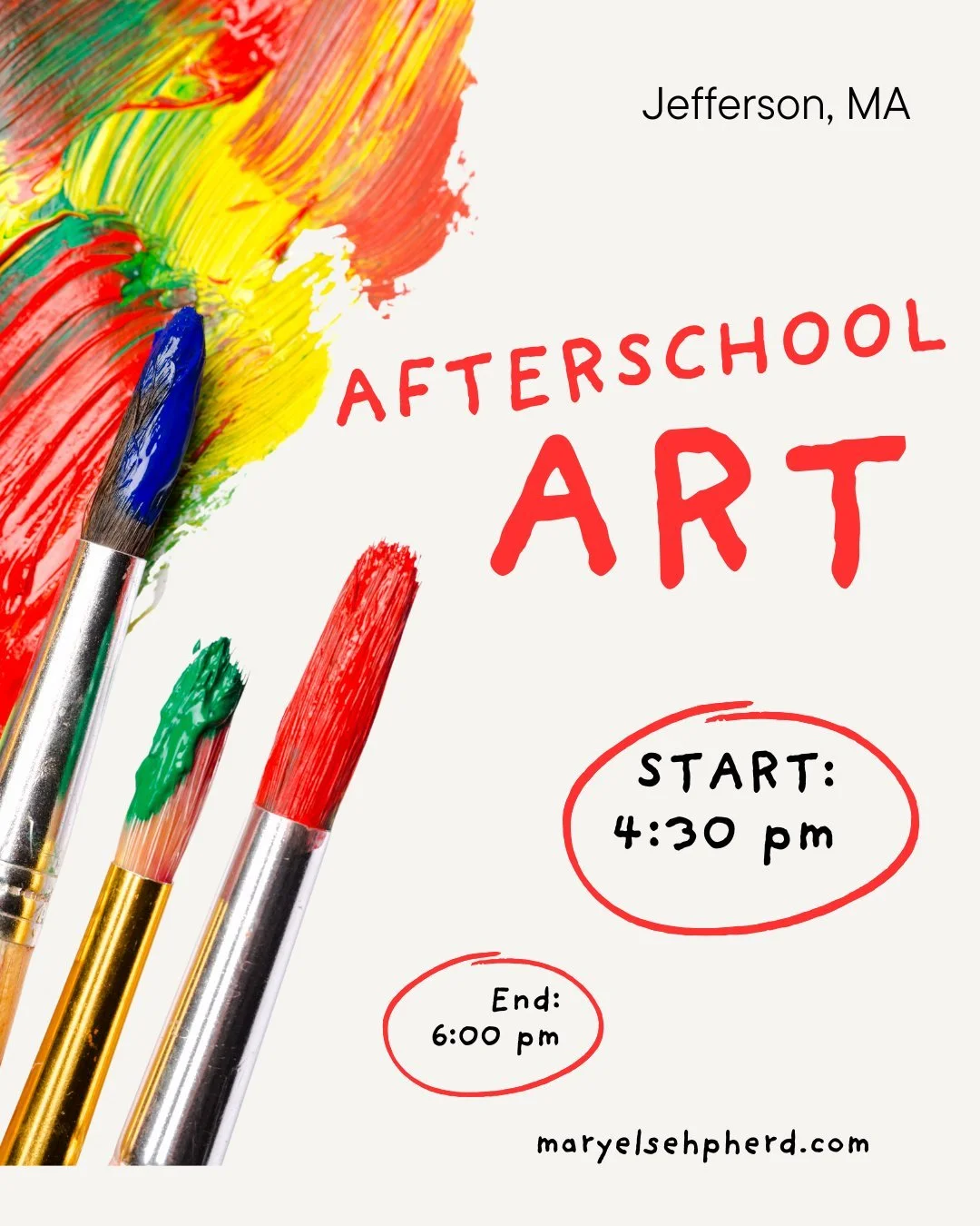 WEDNESDAYS - 3/4/2026 - 4 Weekly Sessions