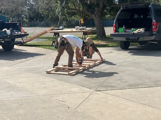 A fun-filled and labor-filled work day!