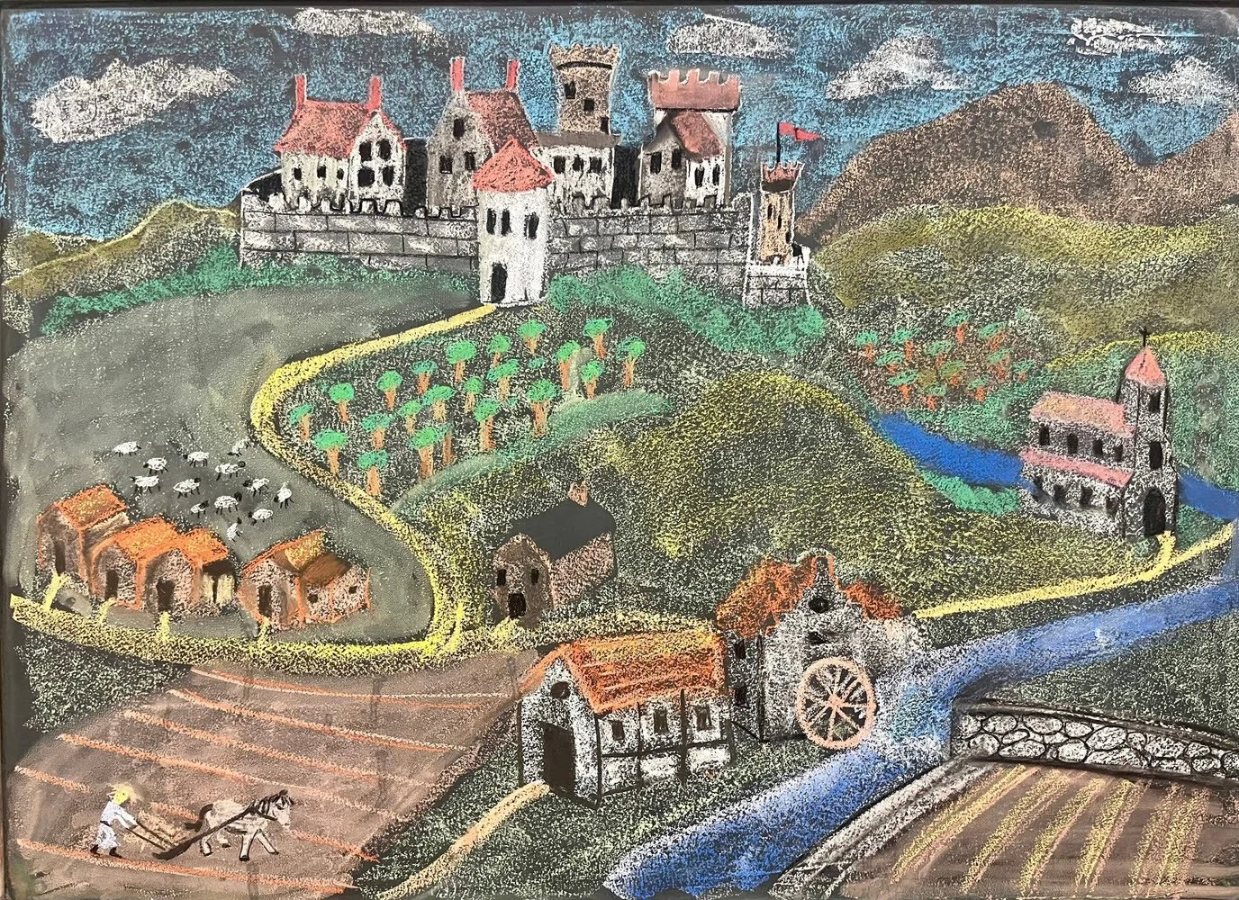 Chalk Board Drawings and a News Cleanse