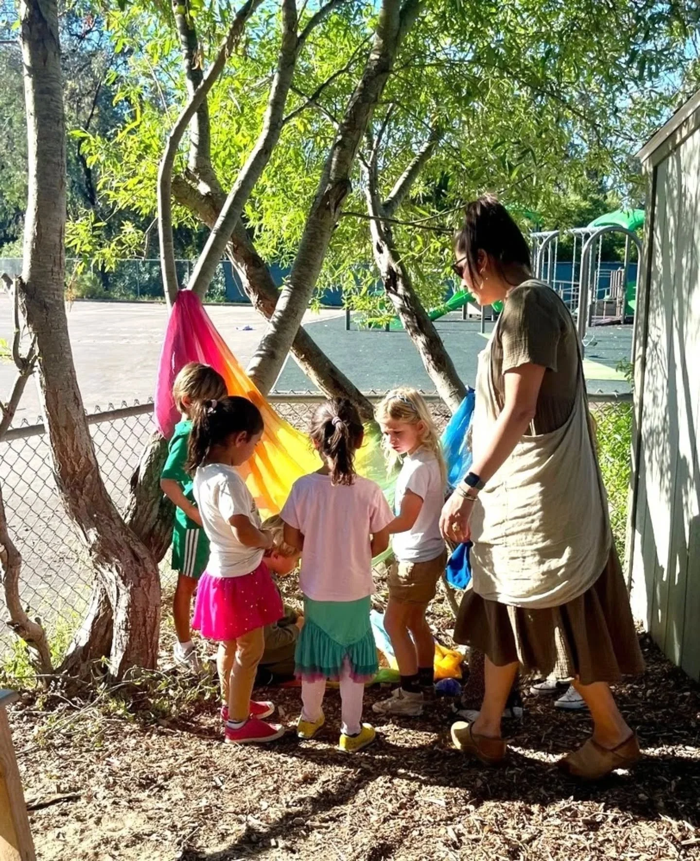 Glimpses of Spring magic, work and play in our Early Childhood classrooms: visits and curious notes from leprechauns and fairies delighted the preschool children last week. Our pre-kindergarten class presented The Giant Turnip story. On Friday, the W