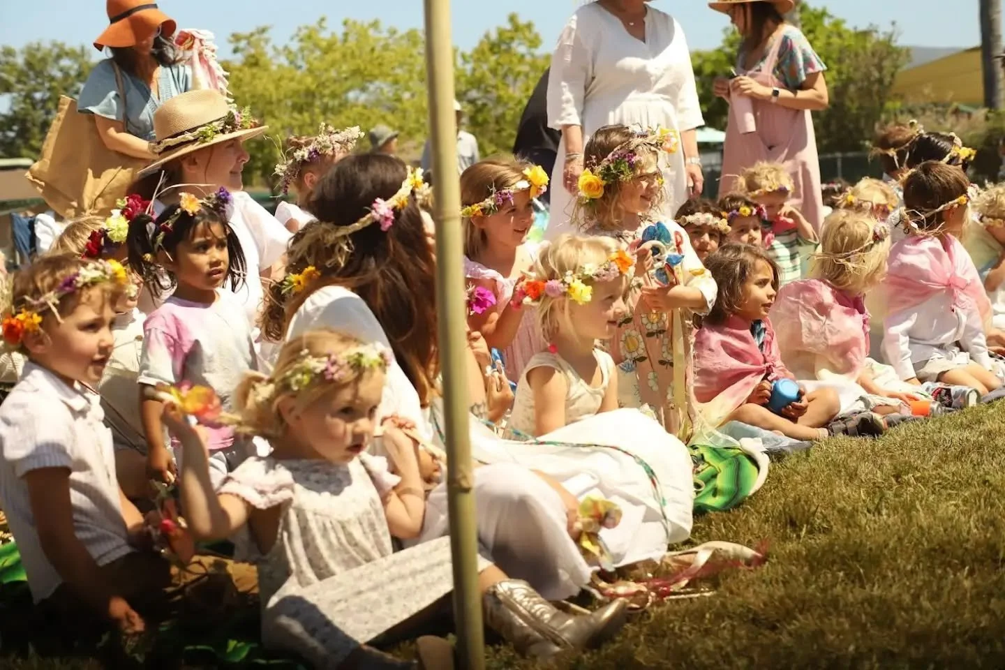 We had a beautiful May Faire and Grandparents/Special Friends Day last week! Students, teachers, parents, grandparents, and beloved friends joined together for a day of flower crown making, dancing, and strawberries. Thank you to the teachers, dedica