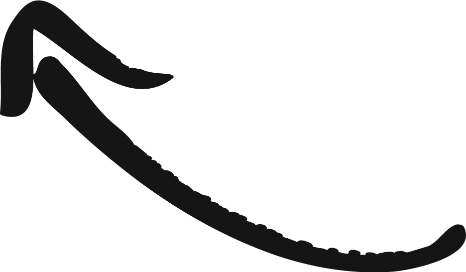 Black silhouettes of two cucumbers with one appearing sliced.