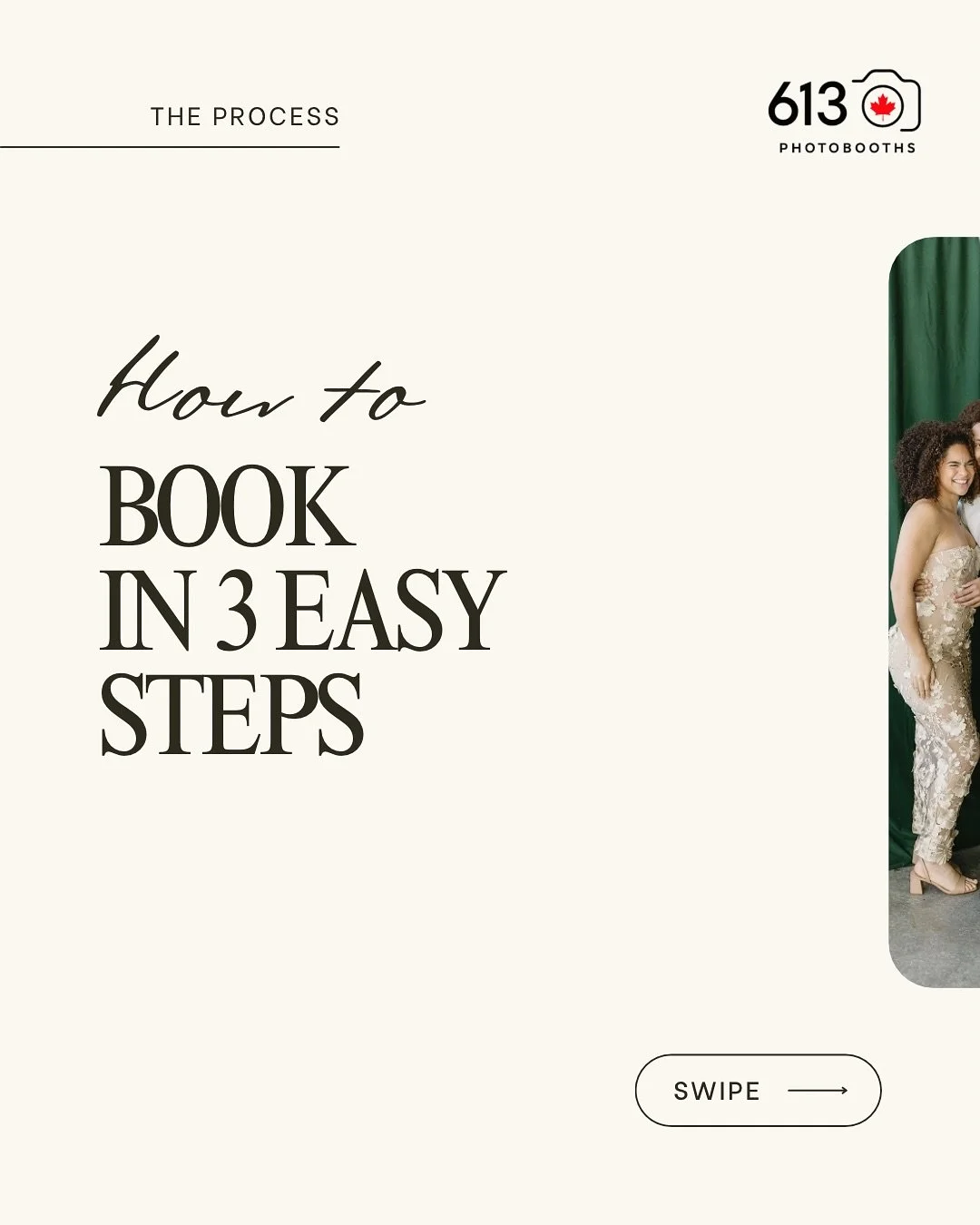 ✨ Making memories has never been easier! ✨
Booking your photo booth or audio guestbook with us takes just 3 simple steps:
1️⃣ Reach out &amp; share your event details
2️⃣ Pick your perfect package
3️⃣ Lock it in with a deposit 🎉

That&rsquo;s it&mda