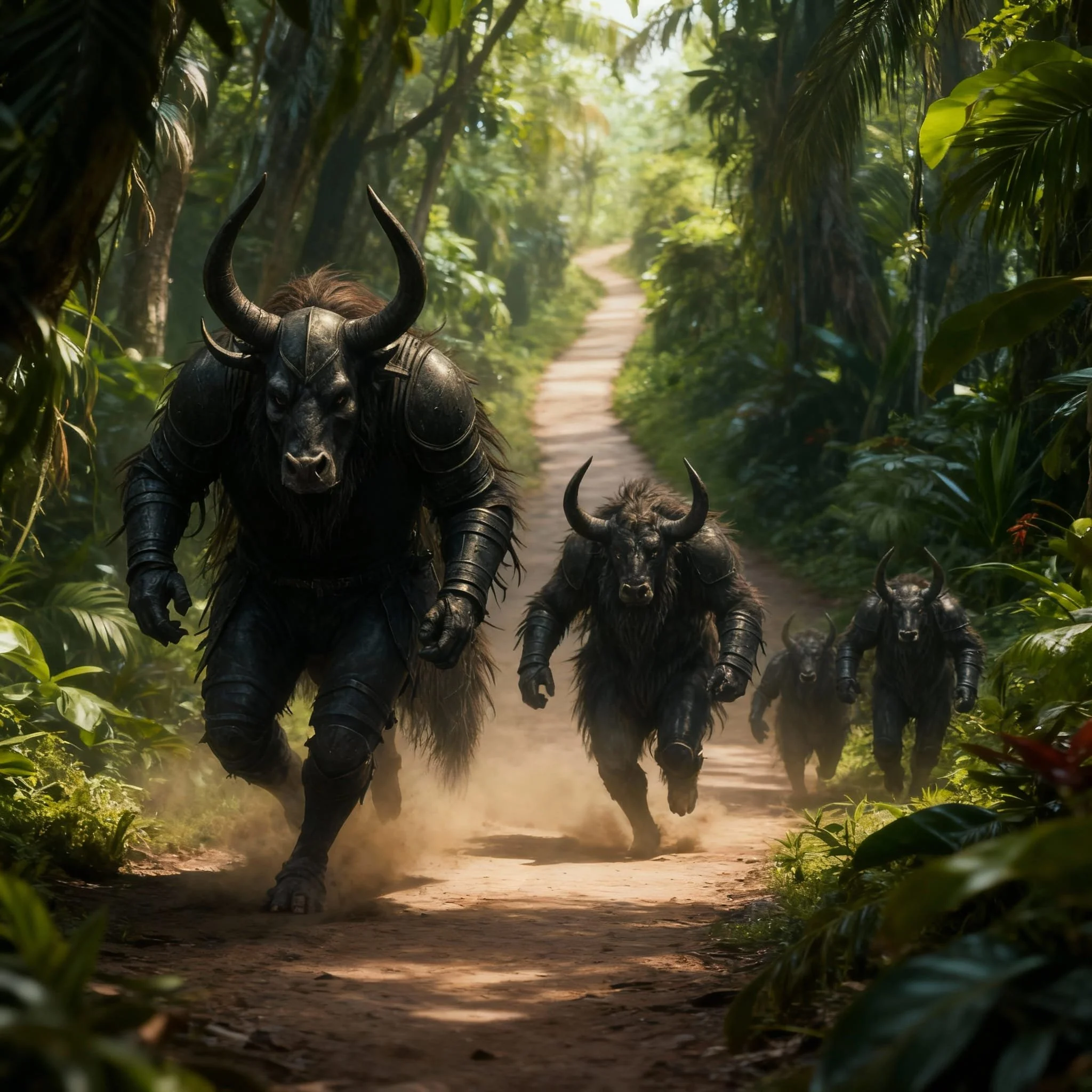 Eventually they came to a dusty path that led to a surprise.