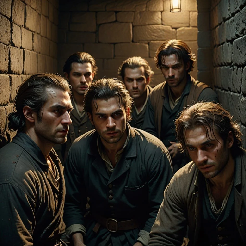 The prisons soon became overcrowded and ways were sought to solve this.