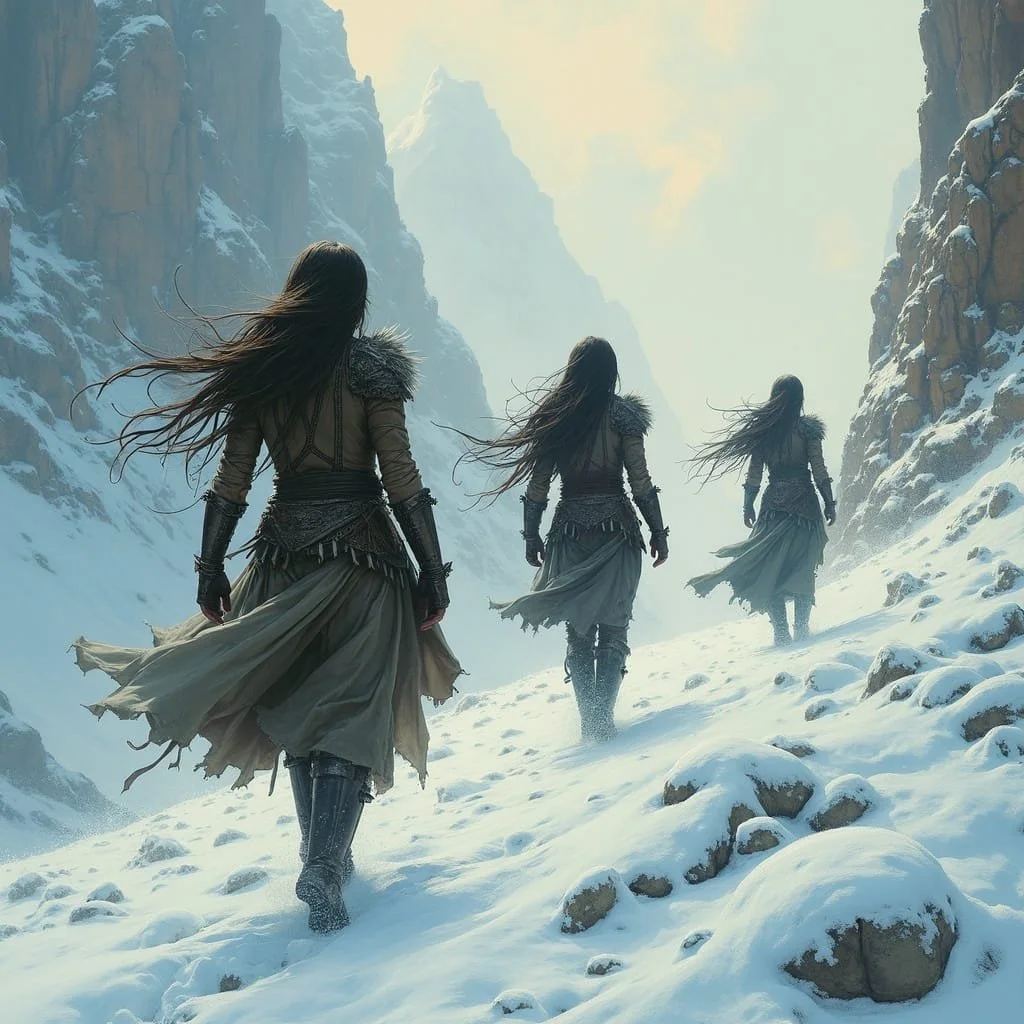 But there was no way back, and they all knew it. They were the banished ones.