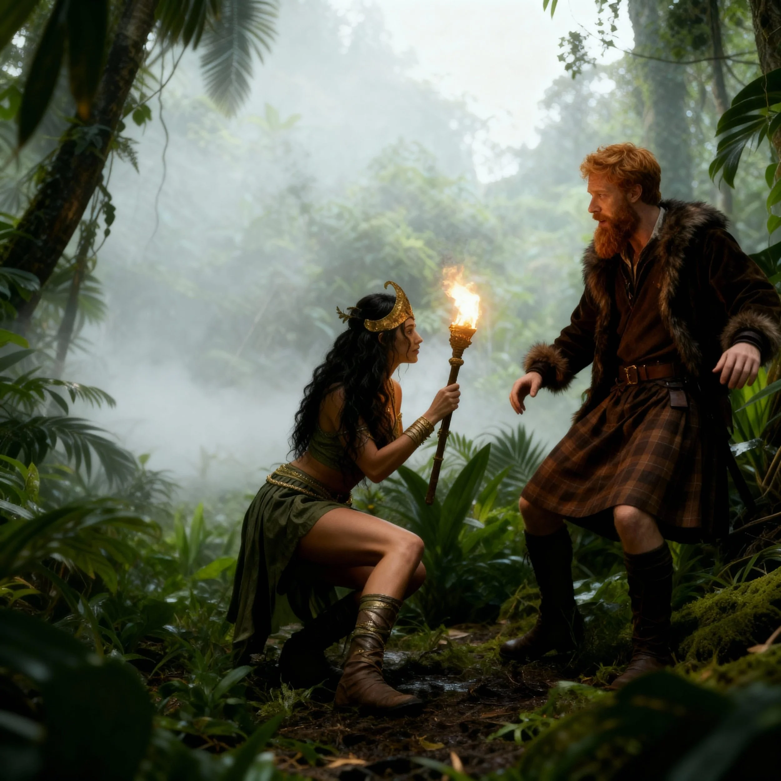 "What do you mean? Where are my buxur? What do you want from me?" "Let's start at the beginning. Everything that happened since you came here was an illusion created by Barði. He blocked out Tornassuk at the entrance and then transformed to Hodēgós, 