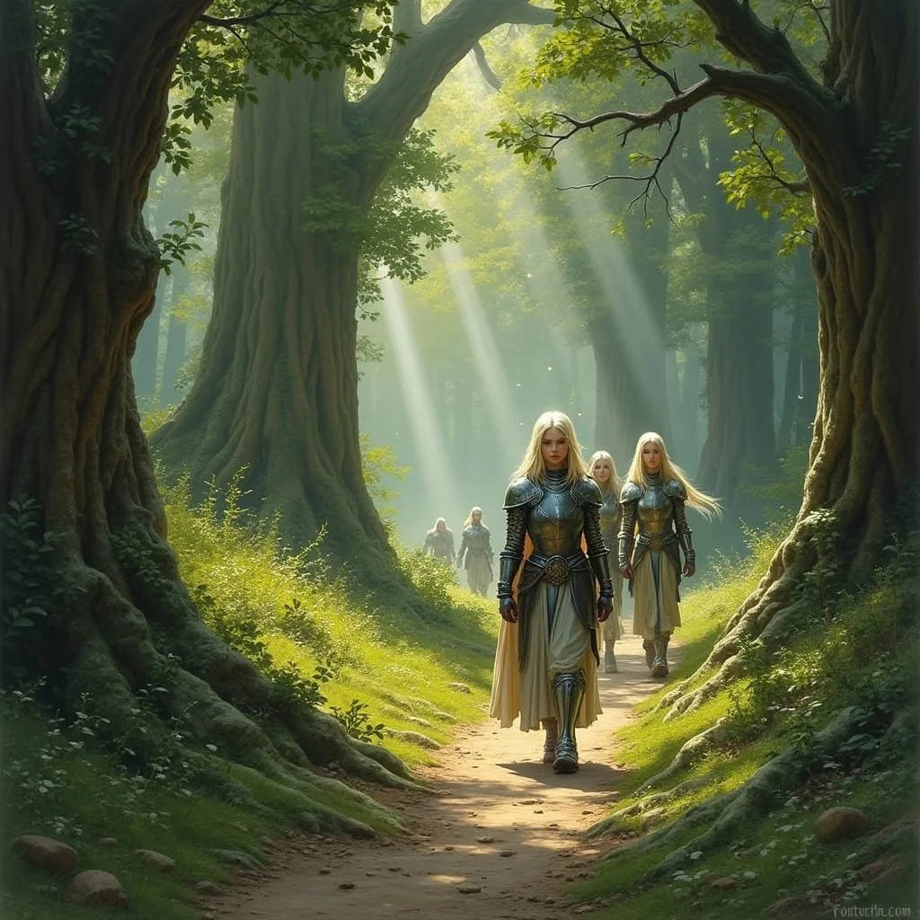 But after a while, a sandy path emerged. The atmosphere was still good, with sunny temperatures and rays of sunlight filtering through the foliage.