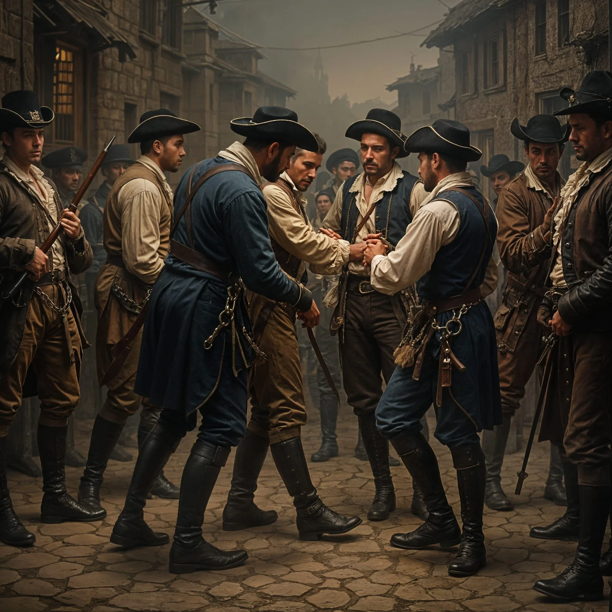 Rich or poor, early supporters and ardent defenders of the principles of the revolution, they could all be arrested by the militias.
