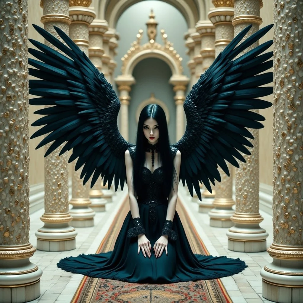 An Angel is summoned: Ariel. Once the leader of the Angels. Now the pet of Agrippa, whom she once - several centuries ago - offended and opposed, and as a punishment still suffers his eternal humiliation.