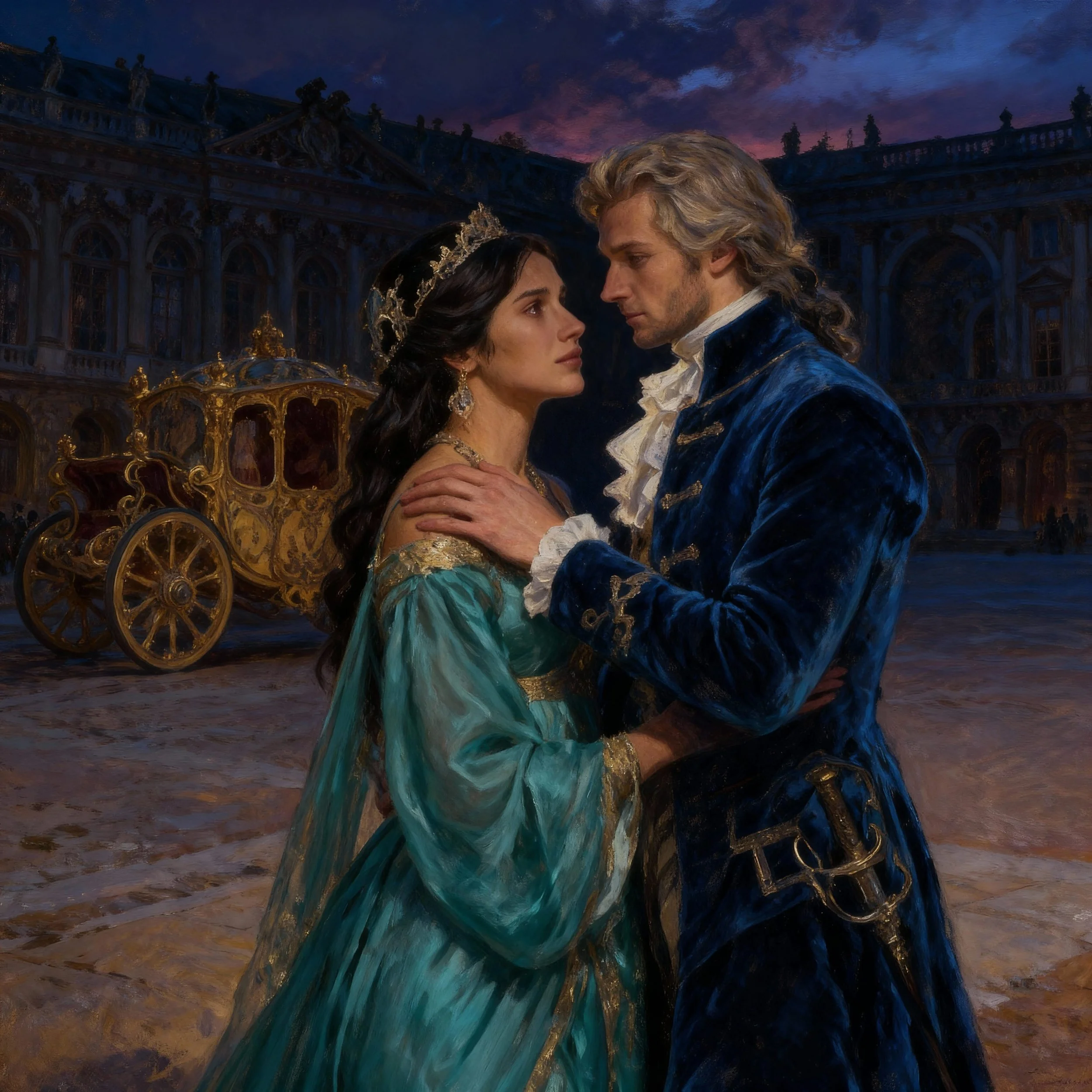 When the time was there for Charles to leave for Scandza the couple vowed to write each other every day until Charles would return for the new academic year.
