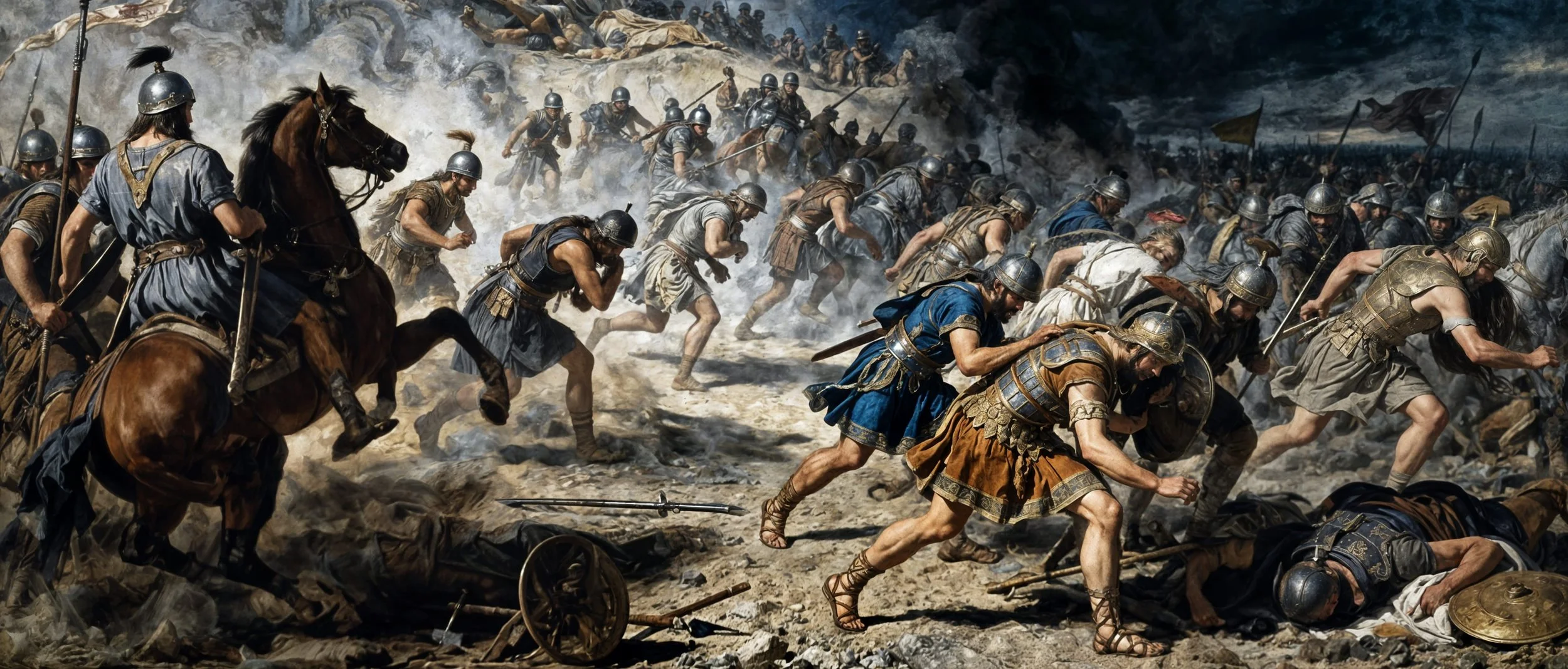 For a second time in a row the massive army of the Achaemenides was on the run.