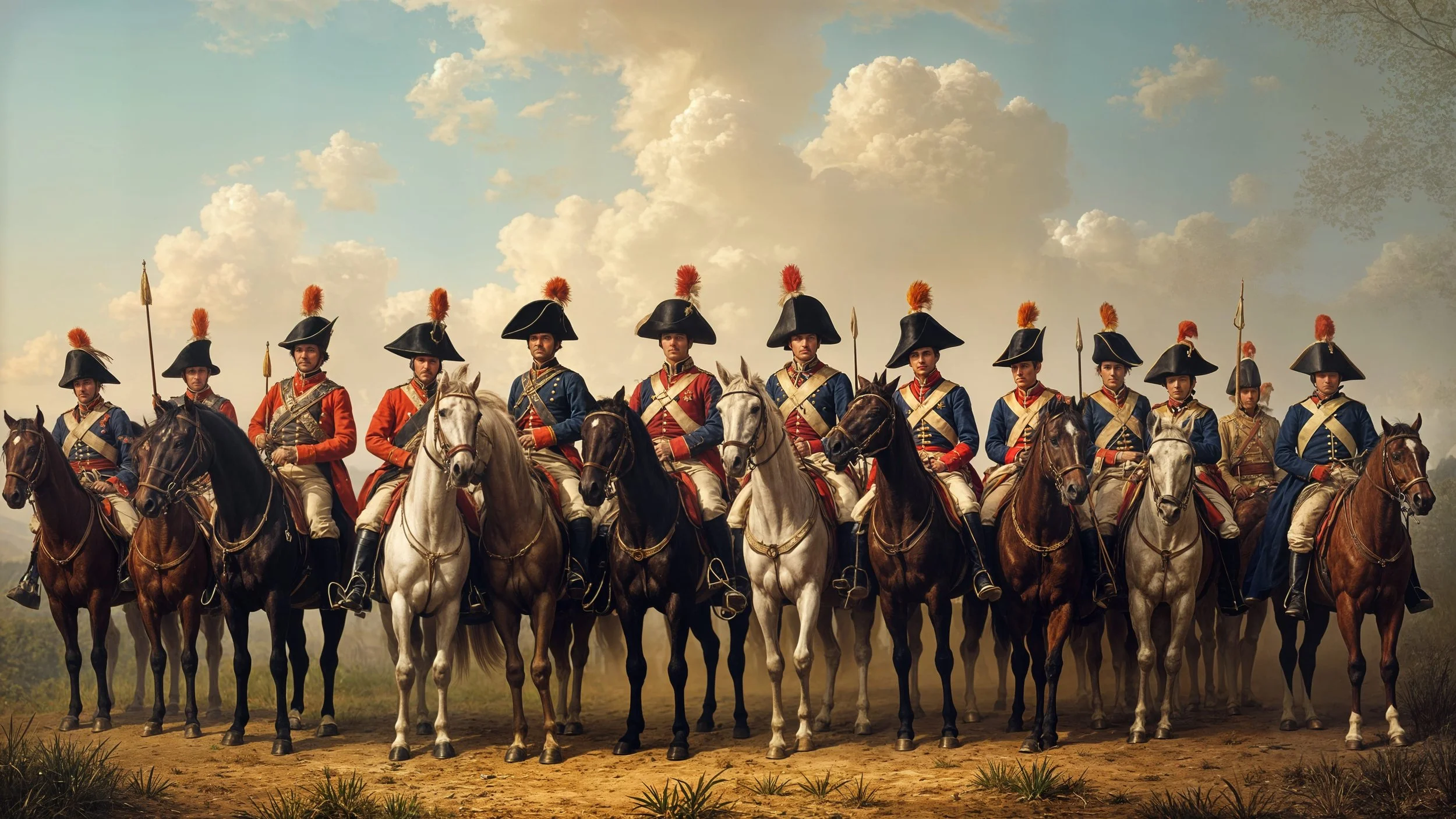 And Neo bolted back to the soldiers. The marshals remained behind, somewhat dejected, and finally ordered their valets to fetch their horses.