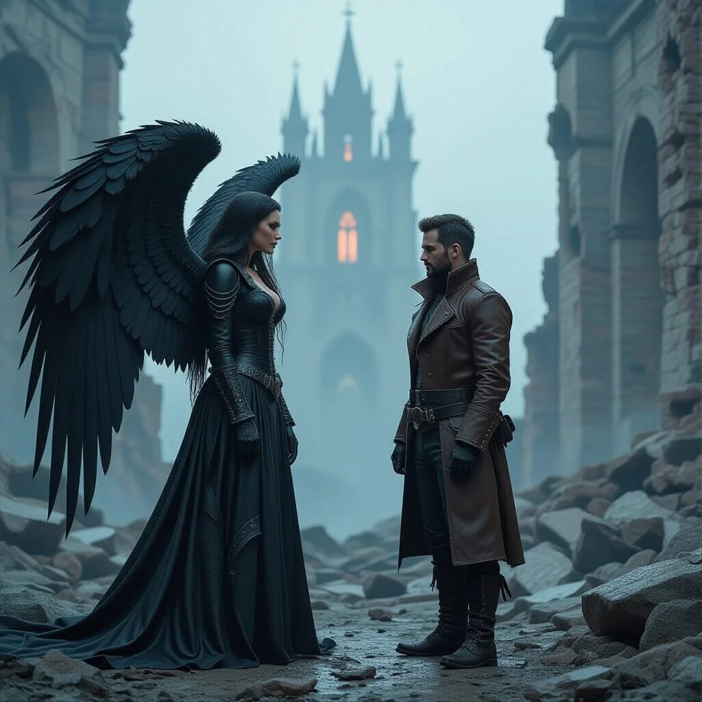Ariel reprimands Maximilian for his move towards power and the elimination of the opposition. She warns him for creating weapons of mass destruction and asks him to consider what will happen if both parties start bombing each other with nukes.. A nuc
