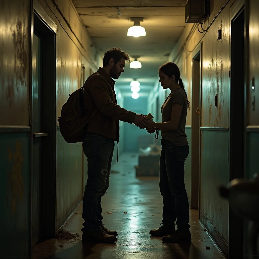 So the Boss explains the broad lines of the plan to Max. His contacts can brief him further. They are waiting for Max to get in touch. She also gives him a backpack and wishes him good luck.