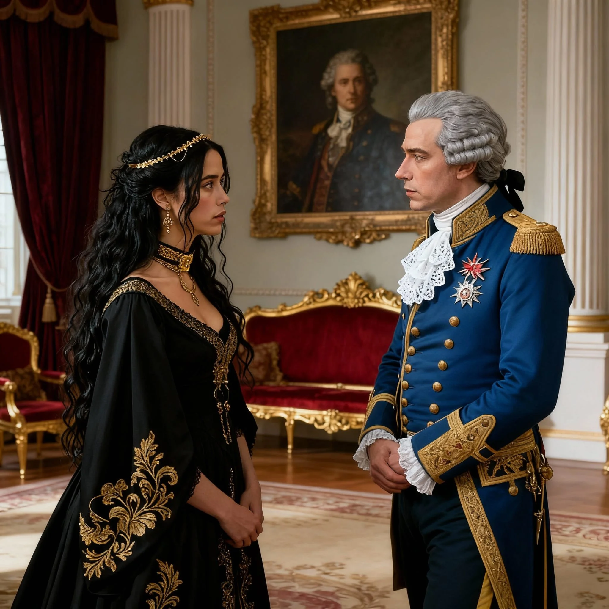 But Josy decided not to leave it there. She contacted the military attaché she'd met at one of the parties. But he couldn't do anything; he lacked sufficient influence to submit a request to the First Consul.
