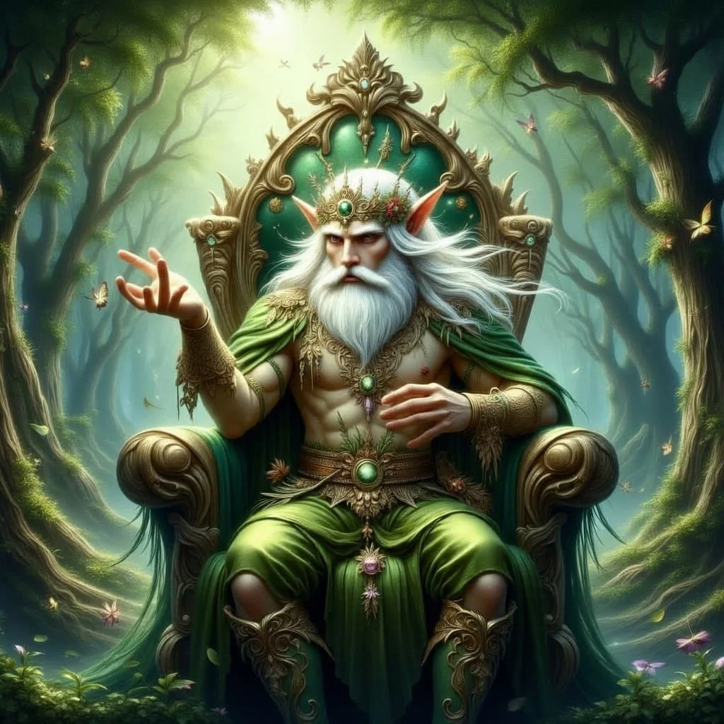 All three queens were married to King Oberon, responsible for protecting the fairy realm and deal with possible threats.