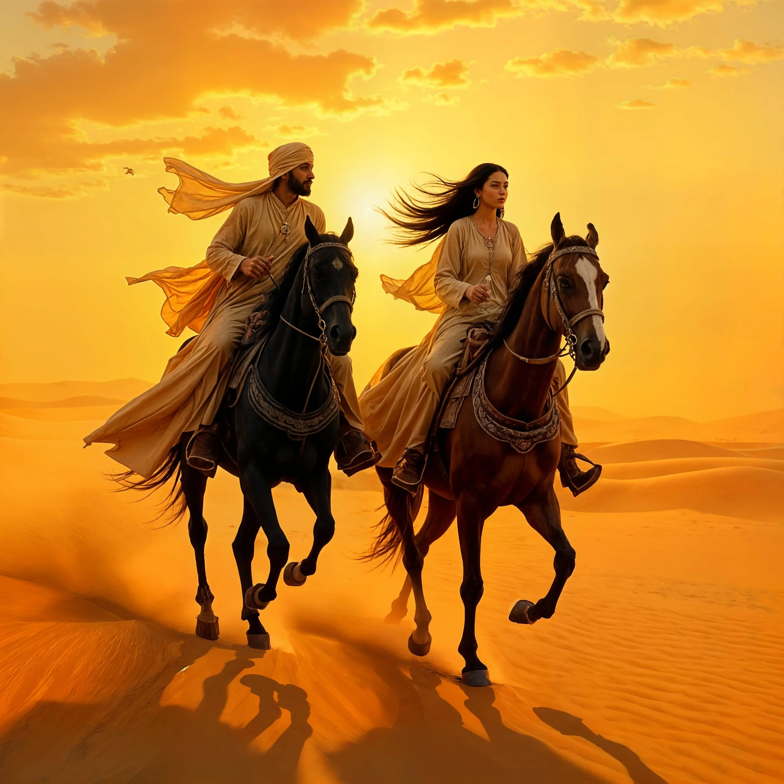 Neo and Rokhshan spent their honeymoon mainly on horseback. They usually left early in the morning to cover as much distance as possible and meet as many tribes as possible, following their pseudo-royal status.