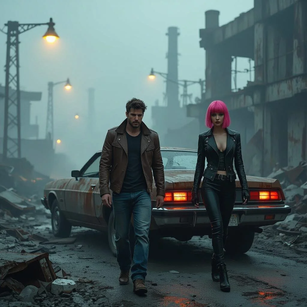 To Malika's surprise (and perhaps even Max's) the ride happens in complete silence. When Max and Malika arrive at the meeting spot, Malika tells him to beware....Ariel is ill and in a bad shape.