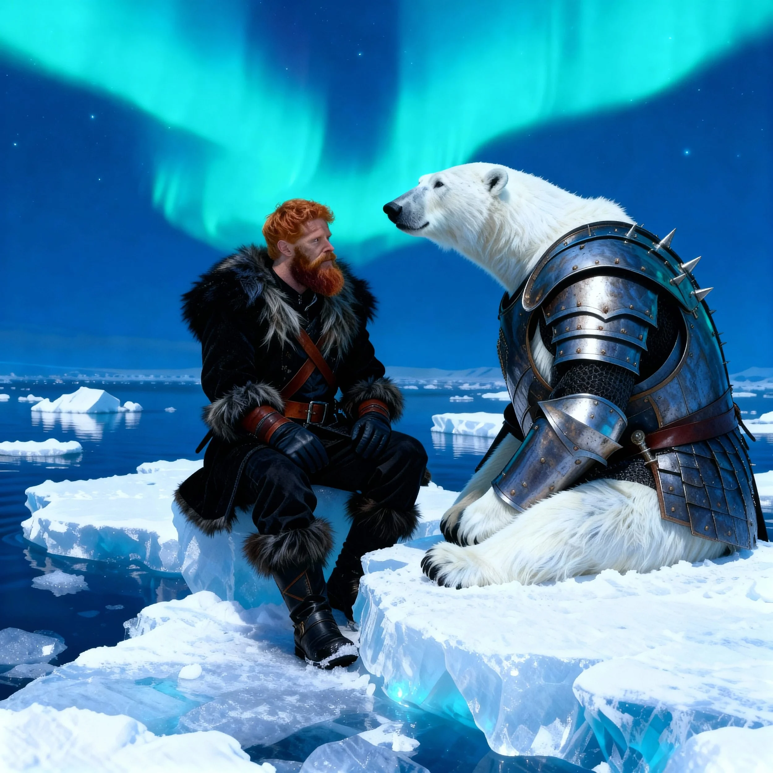 And so they both kept staring at each other. Until the bear said: "If you don't have to call me Sir, do I still have to call you Sir?" MacDonald replied: "No, you don't...it'll only slow down communication."