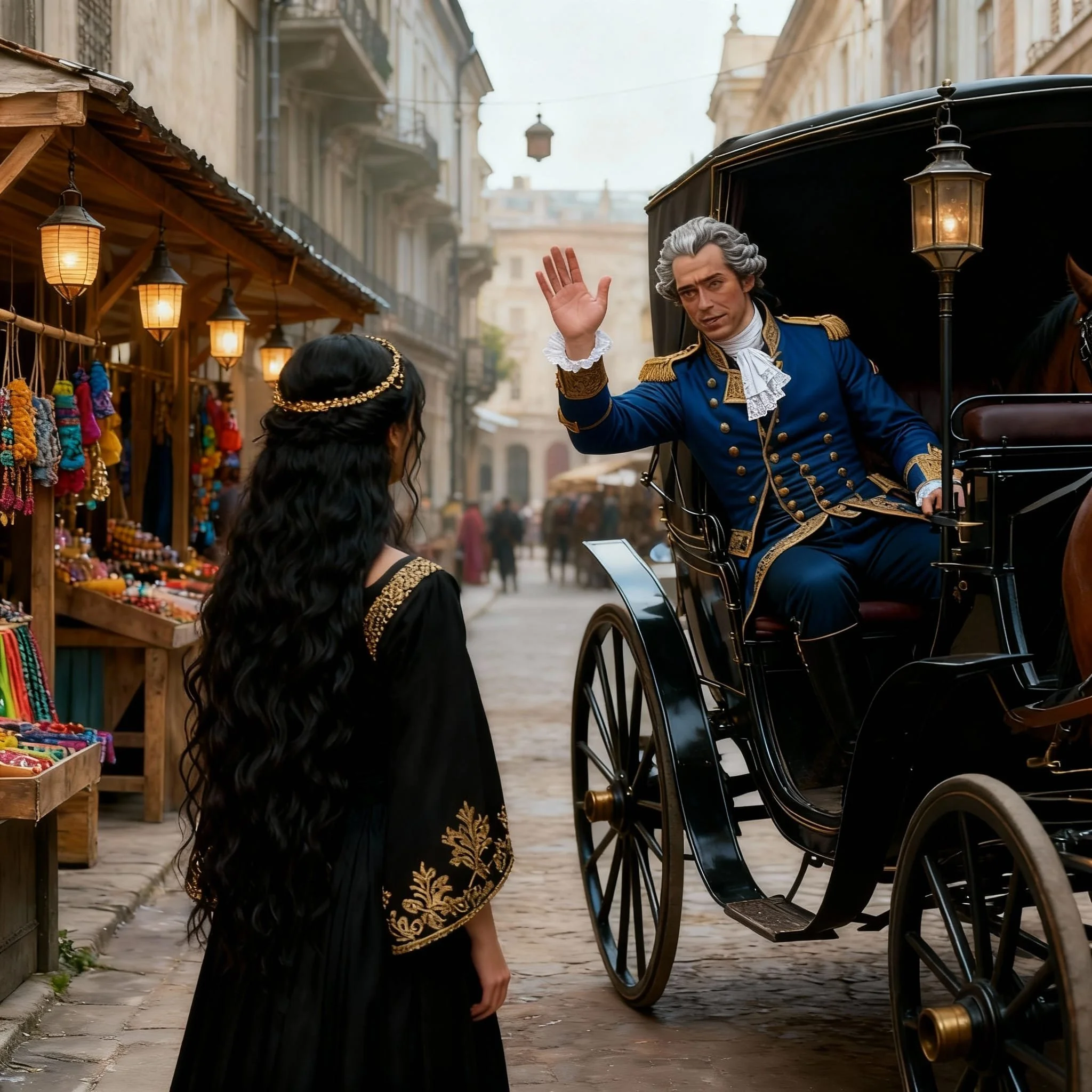 Josy begged Hippolyte to stay, to talk to his friends, his acquaintances, and even General Leclerc...but he had his own problems. With a heavy heart, the two parted ways.