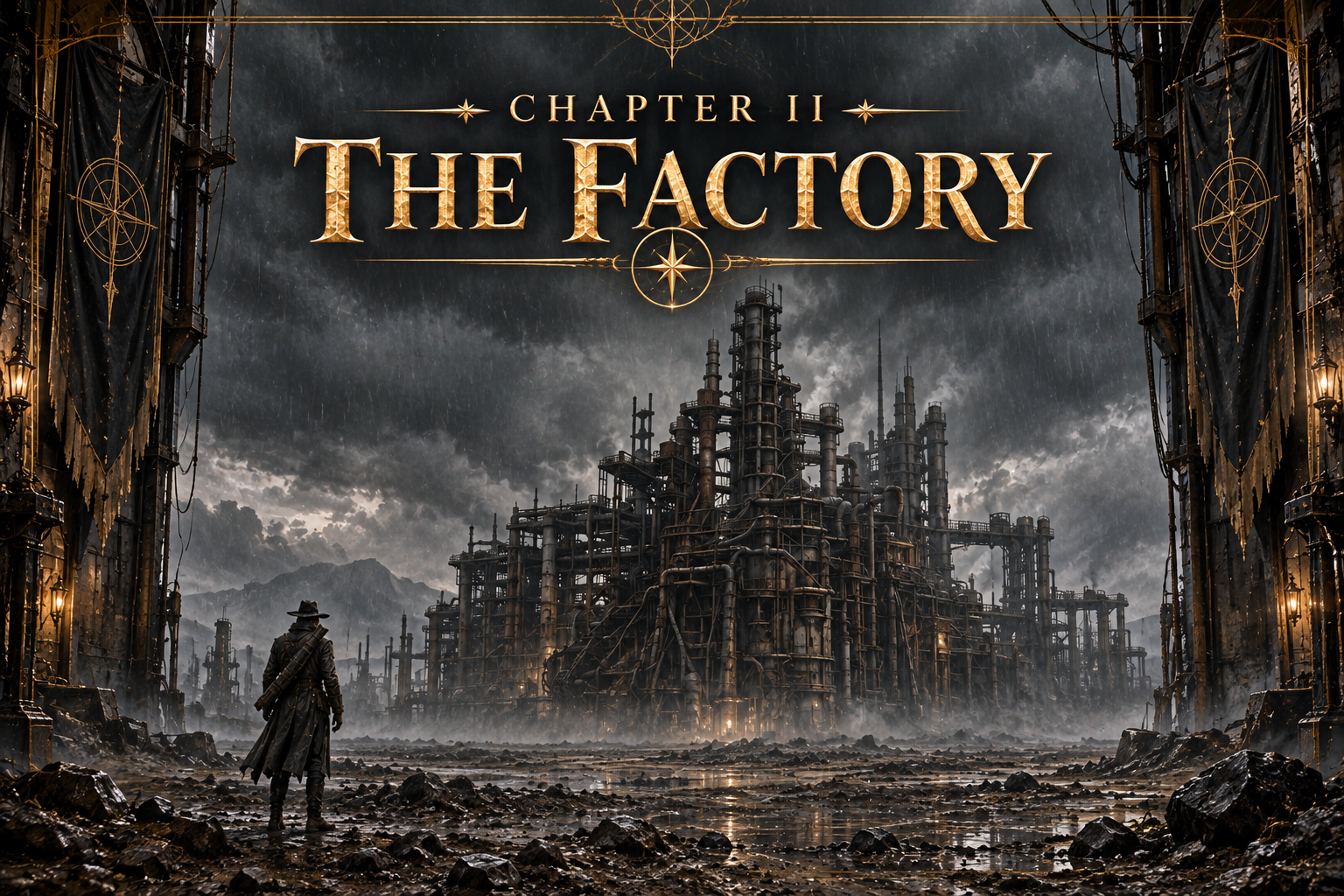 The Continuum left. The system collapsed. 
Ecosystems failed. 
Water disappeared.

People left. Others remained.
Rebels. Scavengers. Warbands.
Fighting over what was left.