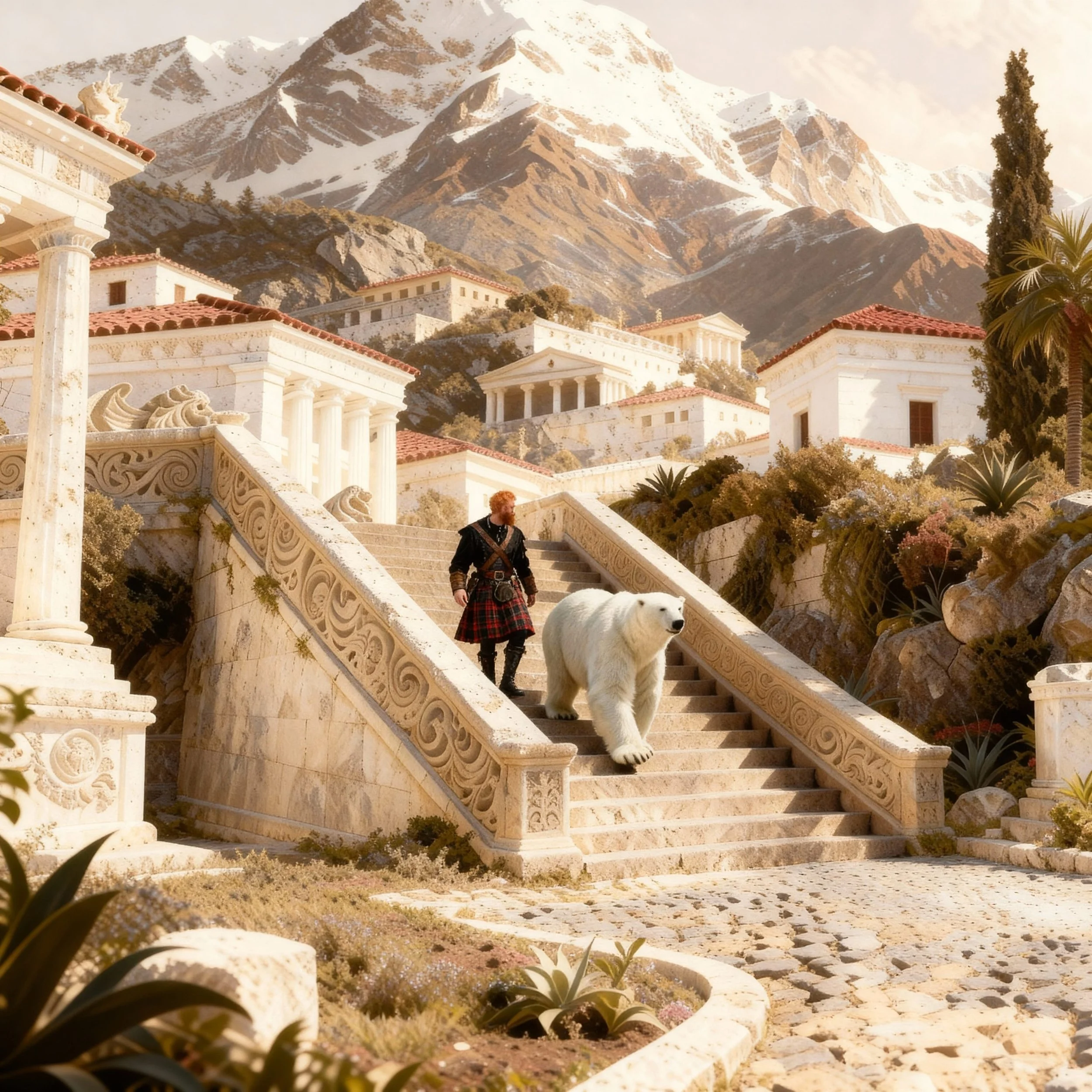 So MacDonald went back to wake up Tornassuk and both started their way back.