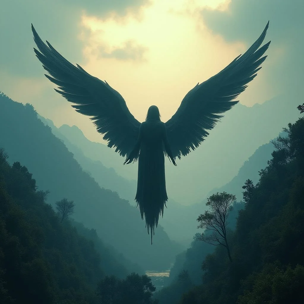 Nobody however notices the dark Angels that are appearing everywhere.
