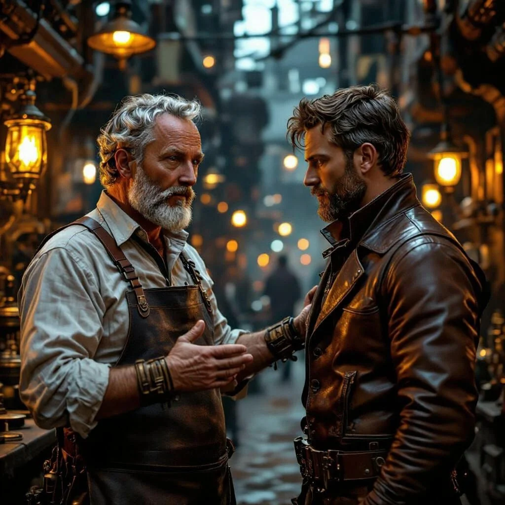 During his conversation with Ghuepecco the issue of powering the robot suits comes up. Both know that when the sourcing of uranium will start, the Gorgons will notice. Ghuepecco suggests to go source in the sea...under water. The chances of detection
