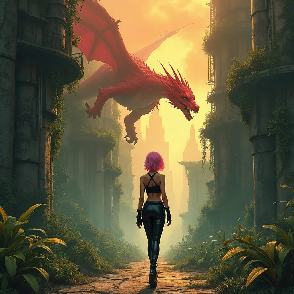 A shrill cry shows that the dragon has heard Malika calling him. "So there you are." "It seems we have to work together." "So, let's get this over with...after all, you got along pretty good with Agrippa. And I am a far nicer character."