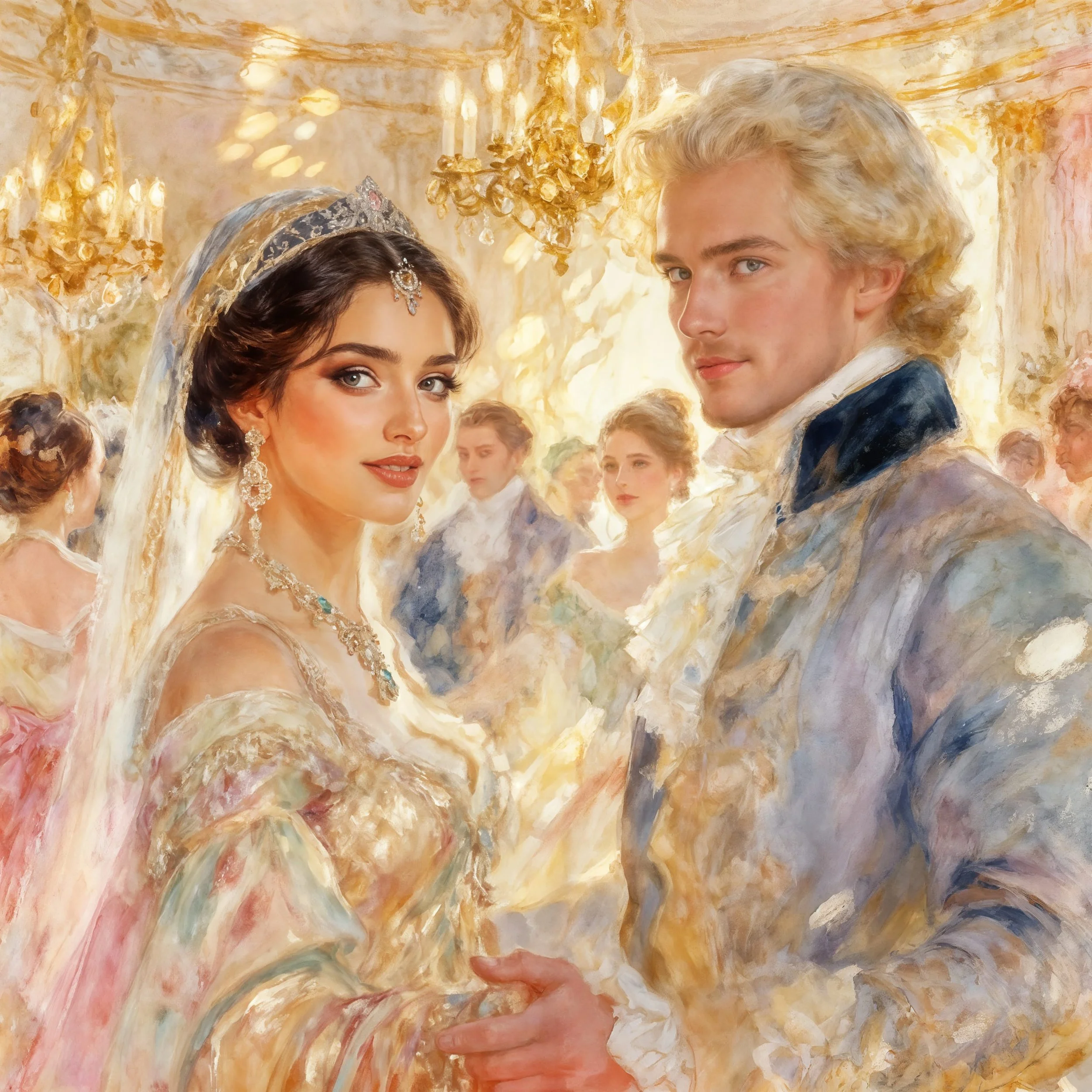 Jude and Charles became the legend of their time and soon paintings and pictures of the couple were the thing to have.