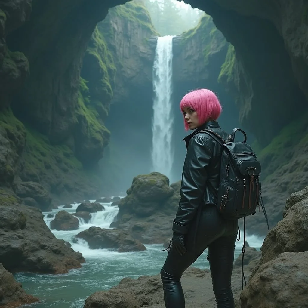 Looking for more eggs Malika goes deeper into the cave when she hears strange noises echoing into her direction.