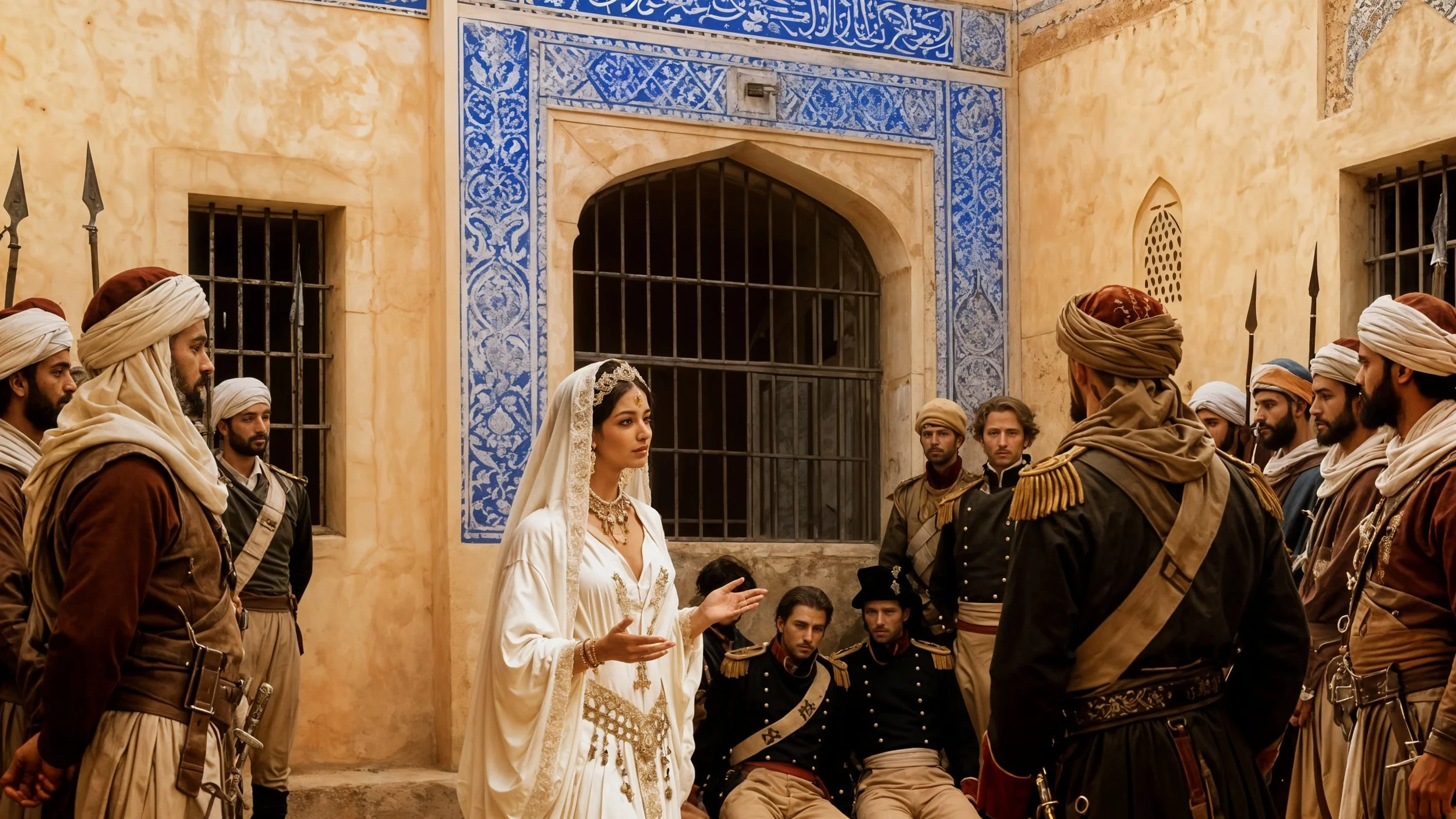 Rokhshan was freed from her cell, and the body guards wanted to hang the marshals for their treachery. But Rokhshan did not agree.