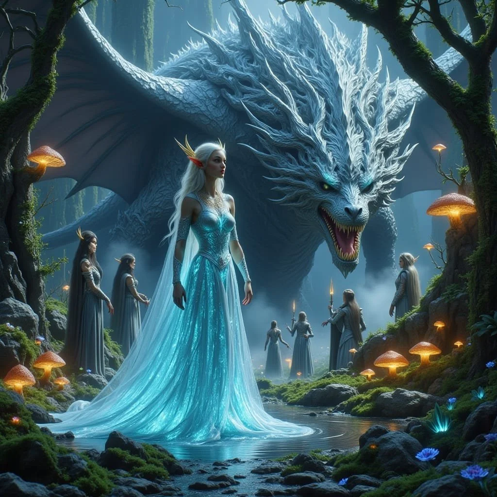 Then Alduin shows his true nature and shouts: "No-one can tell me who I bond with, you small, meaningless creature." to which Tári reacts: "I know enough. Get thee gone."