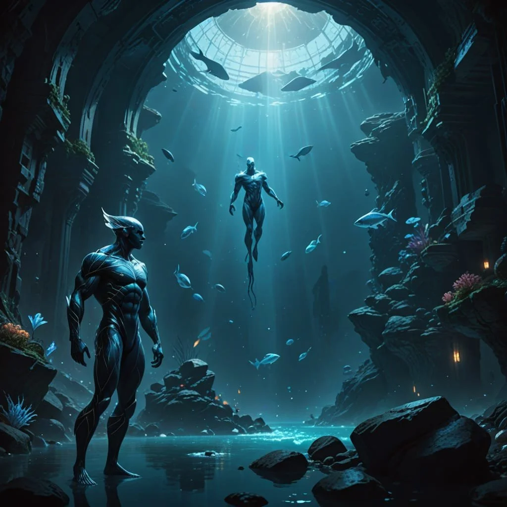 After a few months, the scientists came up with the first model to allow the gills to breathe air: a thin membrane that could be worn over the gills.