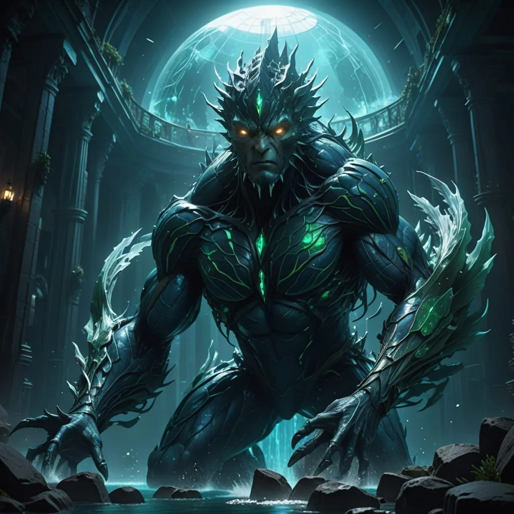 Six months later, the gill concept was abandoned. "Why was it necessary for mermen to be physically present on land?" was the question. "Why don't we use mechanical men?"